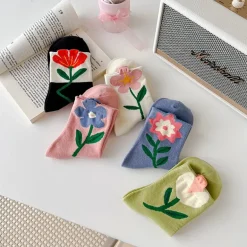 Spring Flower Socks
