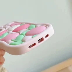 Spring Tulip Bunny iPhone Case