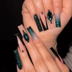 Square Shape Long Press On Nails