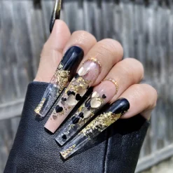 Square Shape Long Press On Nails
