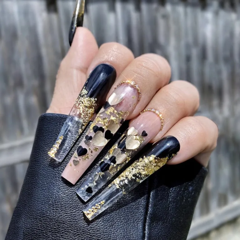 Square Shape Long Press On Nails