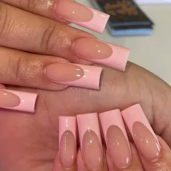 Square Shape Long Press On Nails
