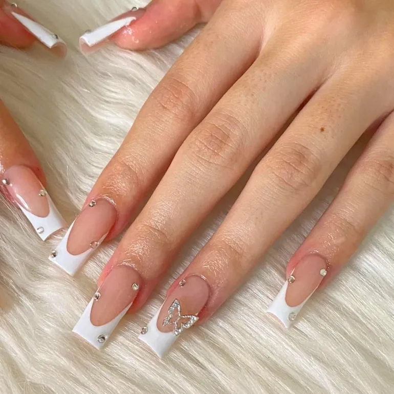 Square Shape Long Press On Nails