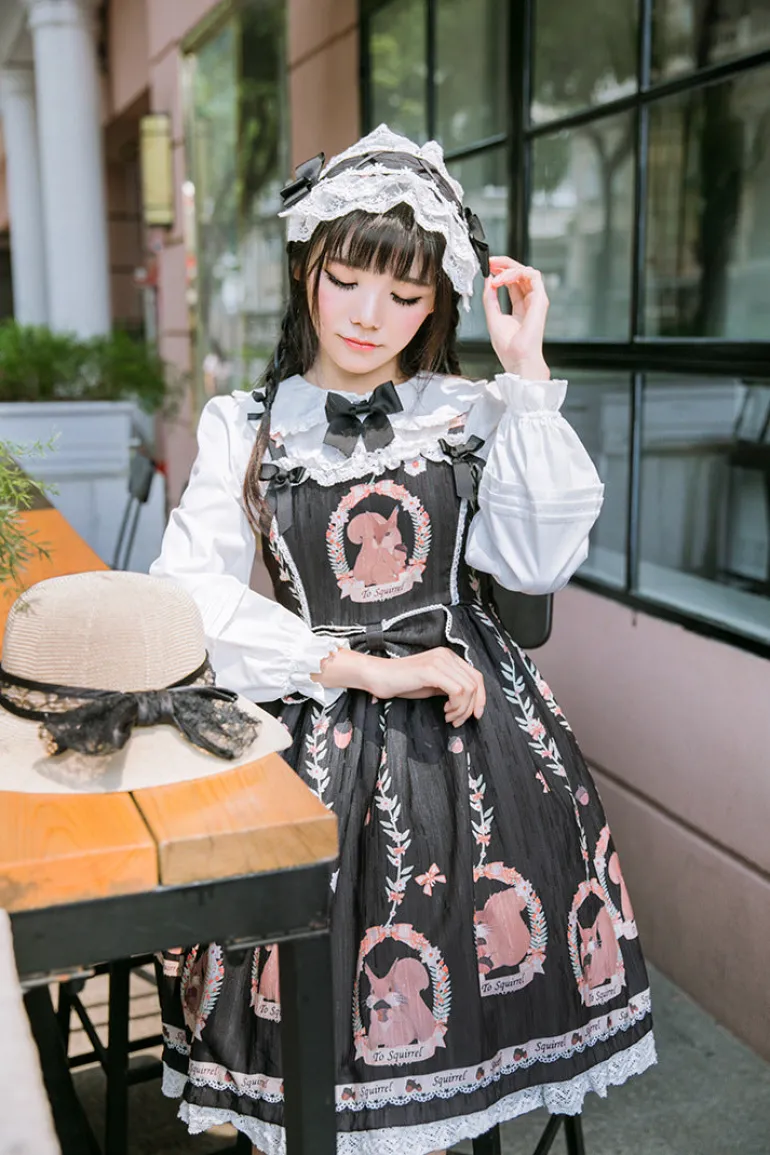 Squirrel Cameo Dress