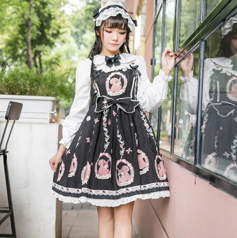 Squirrel Cameo Dress
