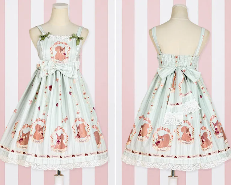 Squirrel Cameo Dress