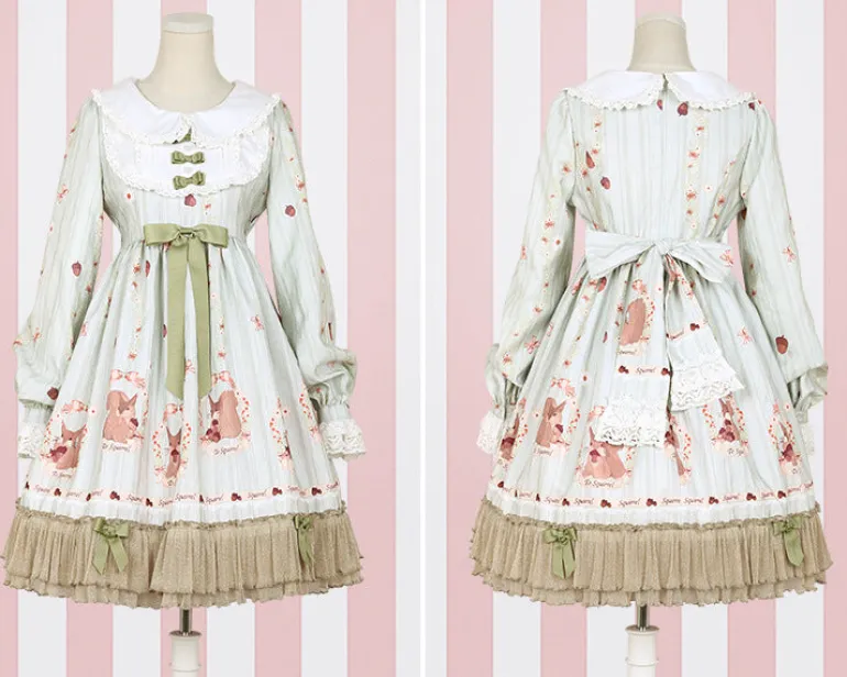 Squirrel Cameo Dress