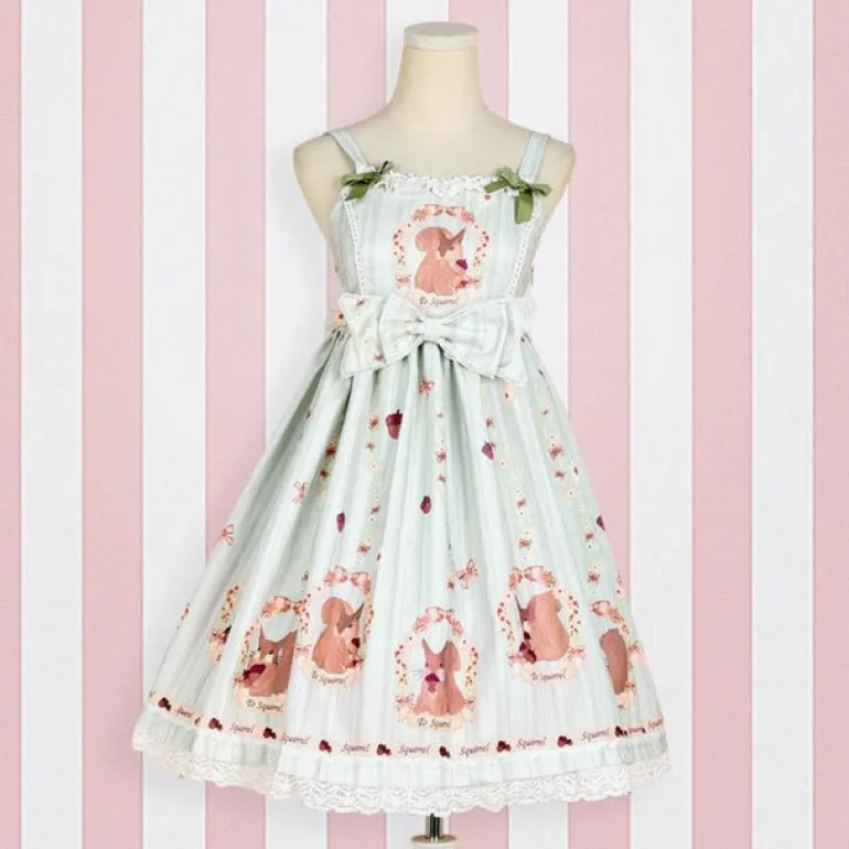 Squirrel Cameo Dress