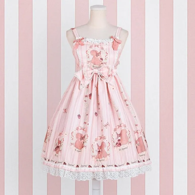 Squirrel Cameo Dress