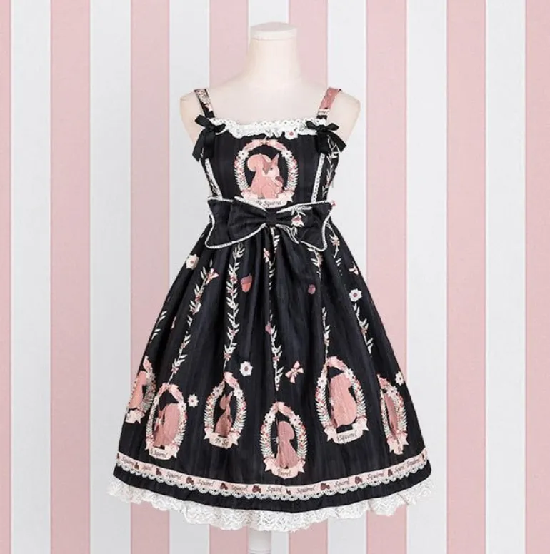 Squirrel Cameo Dress