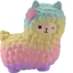 Squishy Rainbow Alpaca