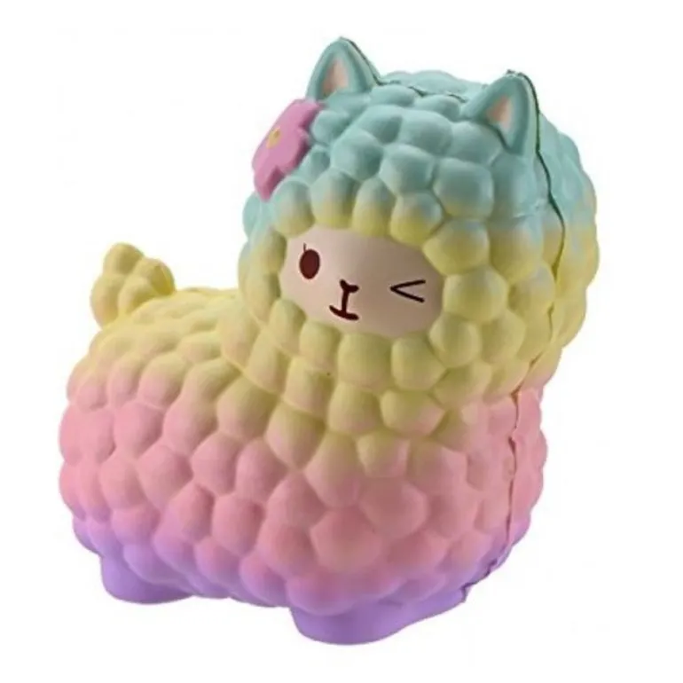 Squishy Rainbow Alpaca