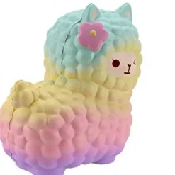 Squishy Rainbow Alpaca