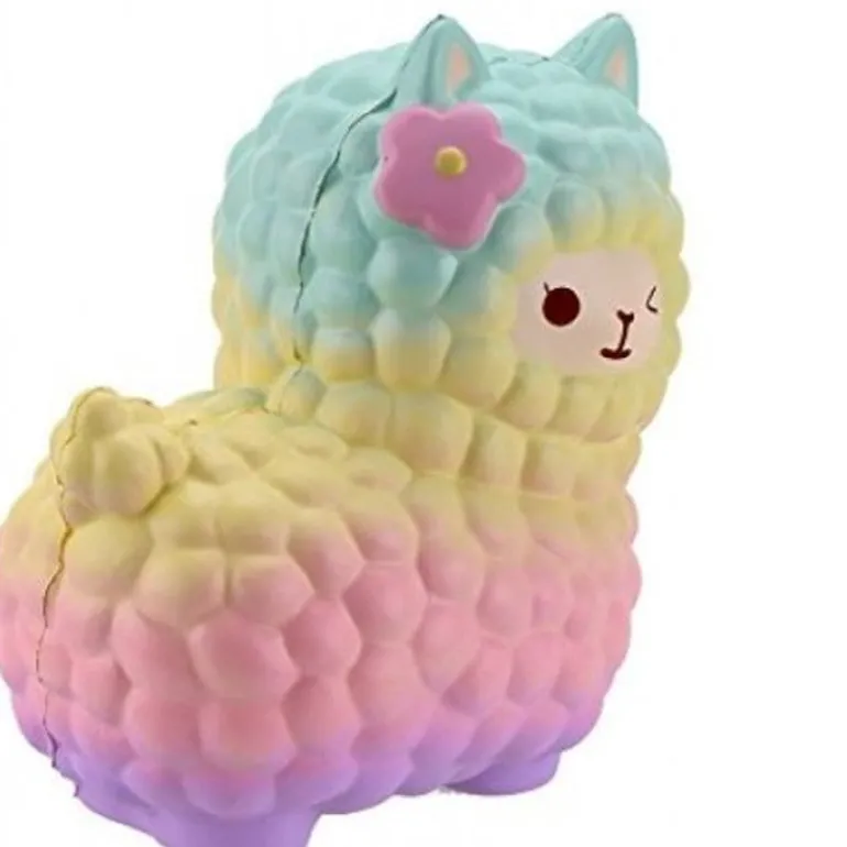 Squishy Rainbow Alpaca