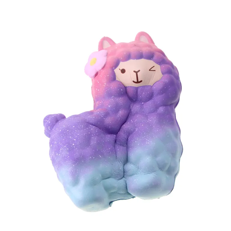 Squishy Rainbow Alpaca