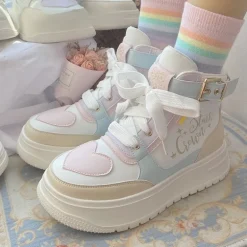 Star Crown Pastel Hi-Tops