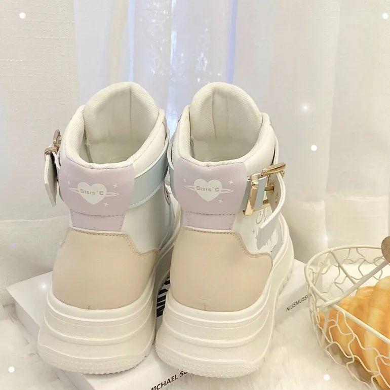 Star Crown Pastel Hi-Tops