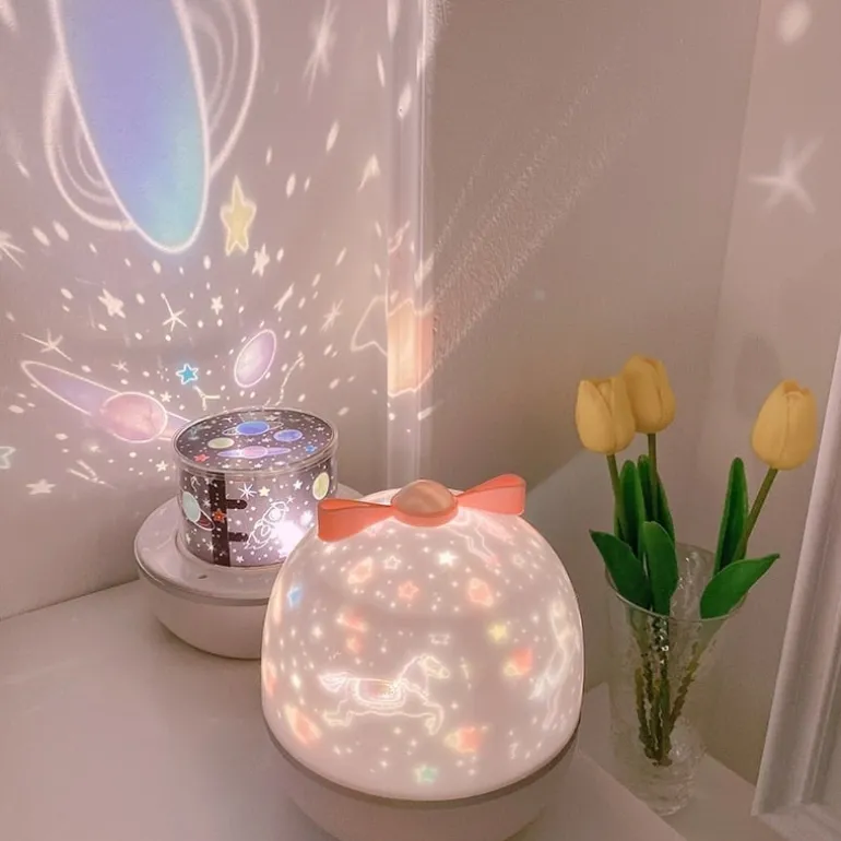 Starry Sky Projector Lamp & Speaker