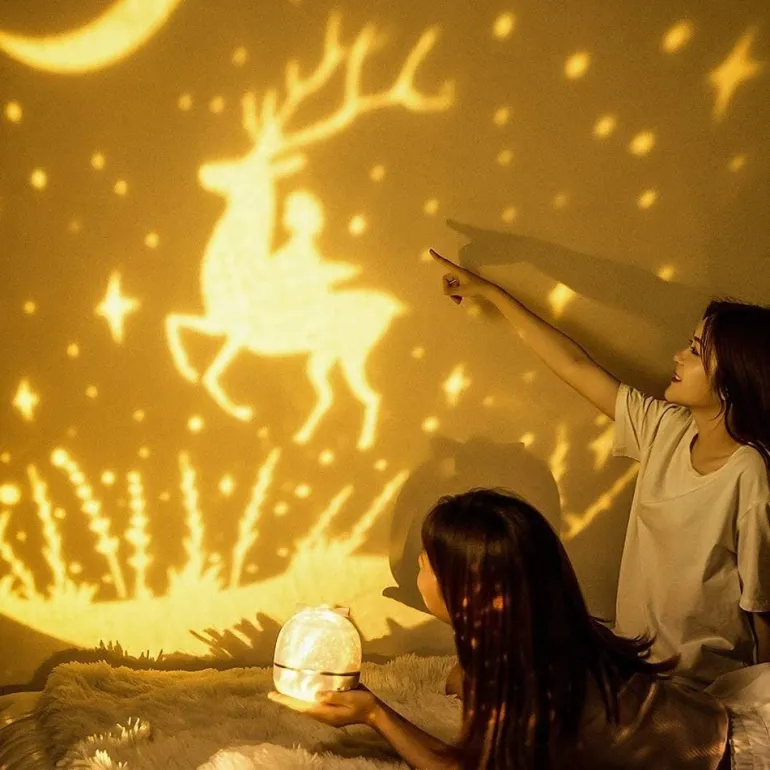 Starry Sky Projector Lamp & Speaker