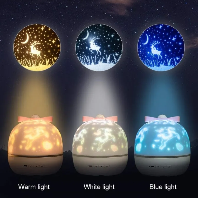 Starry Sky Projector Lamp & Speaker