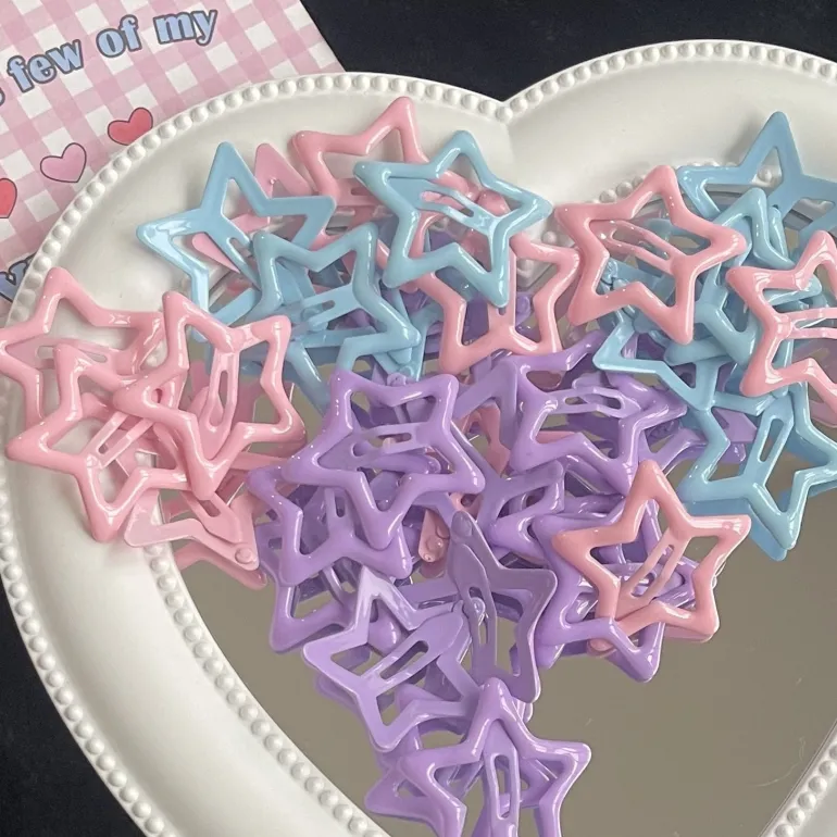 Starry Star Hair Barrettes
