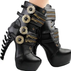 Steampunk Booties
