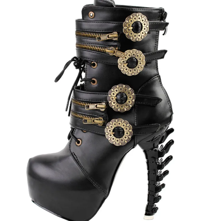 Steampunk Booties