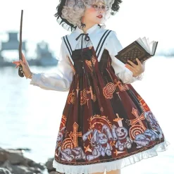 Steampunk Macabre Dress