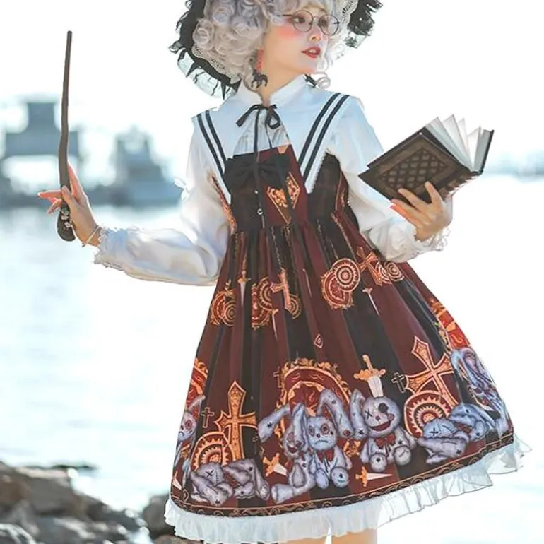 Steampunk Macabre Dress