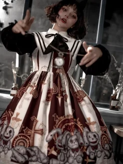 Steampunk Macabre Dress