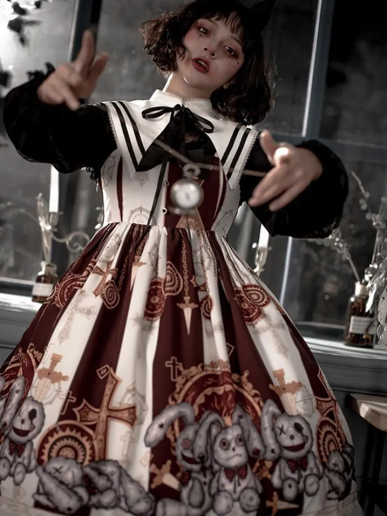 Steampunk Macabre Dress