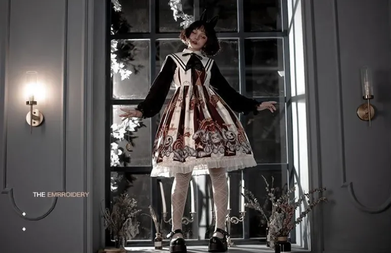 Steampunk Macabre Dress