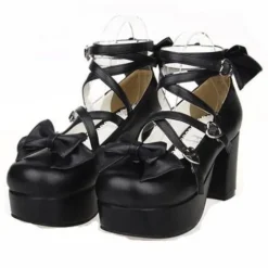 Strappy Wrap Baby Doll Heels