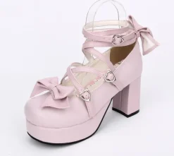 Strappy Wrap Baby Doll Heels