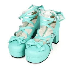 Strappy Wrap Baby Doll Heels