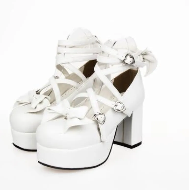 Strappy Wrap Baby Doll Heels
