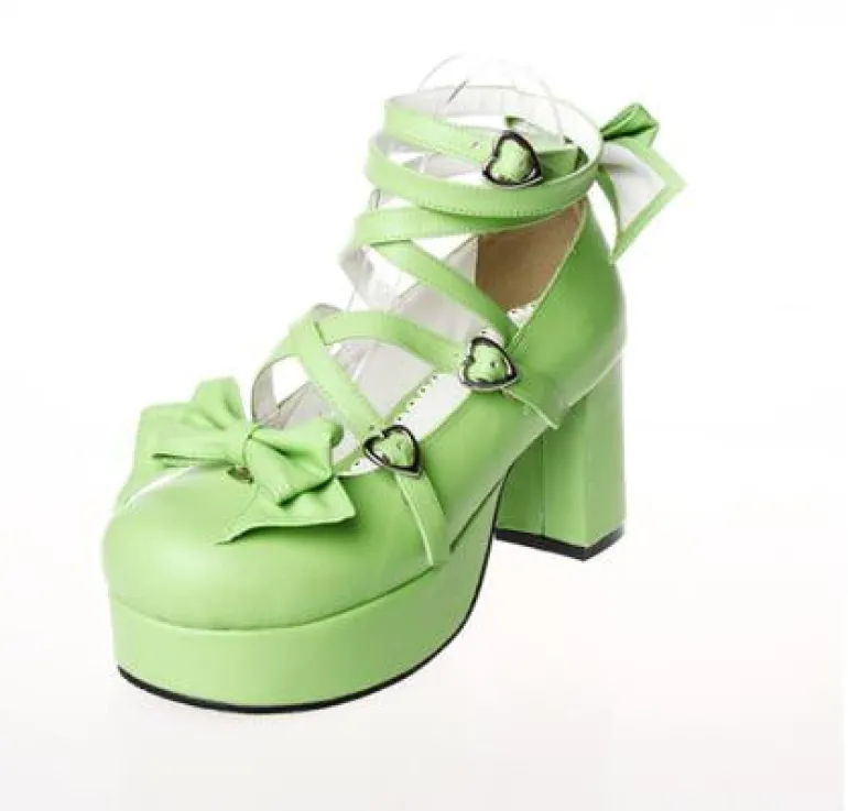 Strappy Wrap Baby Doll Heels