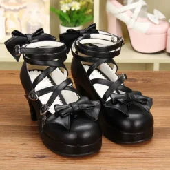 Strappy Wrap Baby Doll Heels