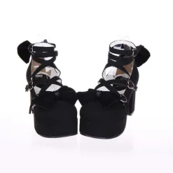Strappy Wrap Baby Doll Heels