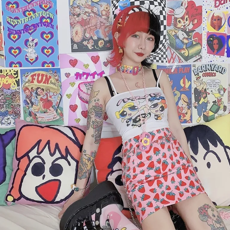 Strawbaby Skirt