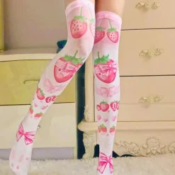 Strawberry Babe Stockings