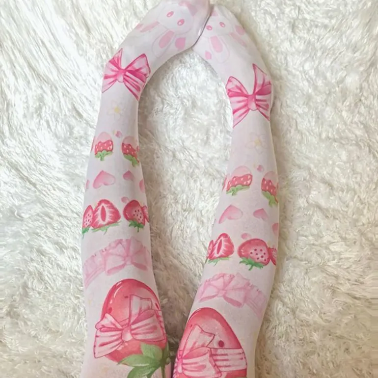 Strawberry Babe Stockings