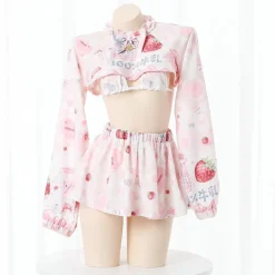 Strawberry Cow Cosplay