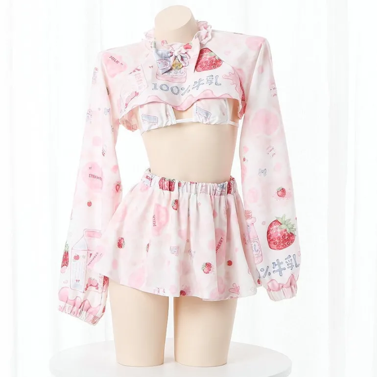 Strawberry Cow Cosplay