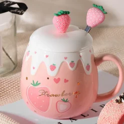 Strawberry Dessert Mugs