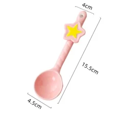 Strawberry Heart Cereal Bowl & Spoon