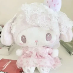 Strawberry Lace Bunny Plush