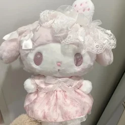 Strawberry Lace Bunny Plush