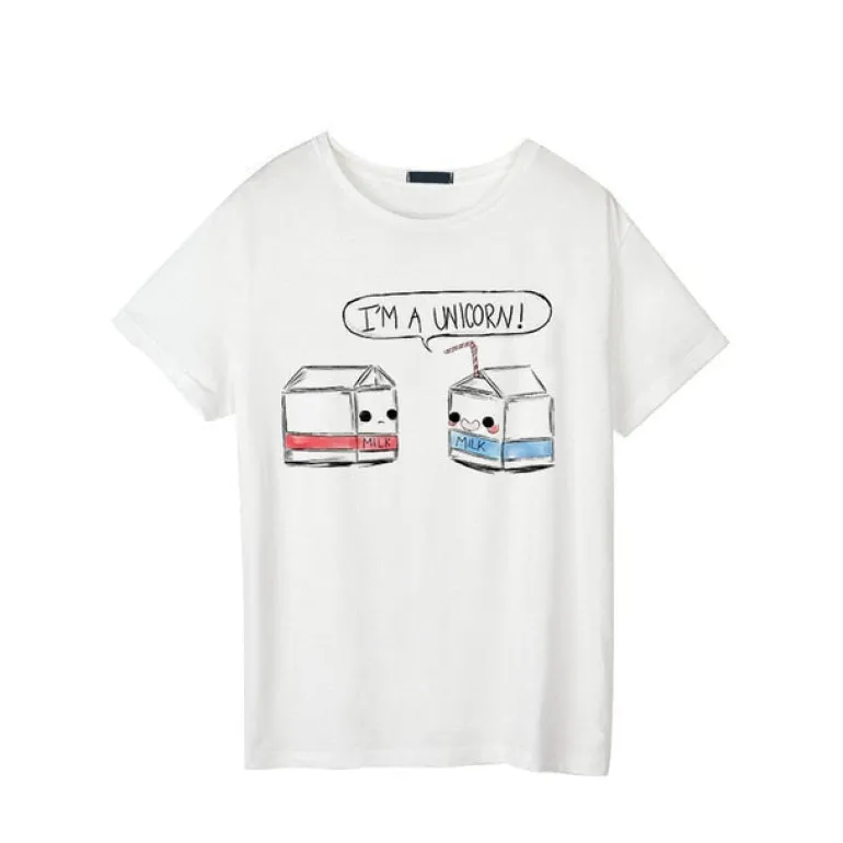 Strawberry Milk Graphic Tee