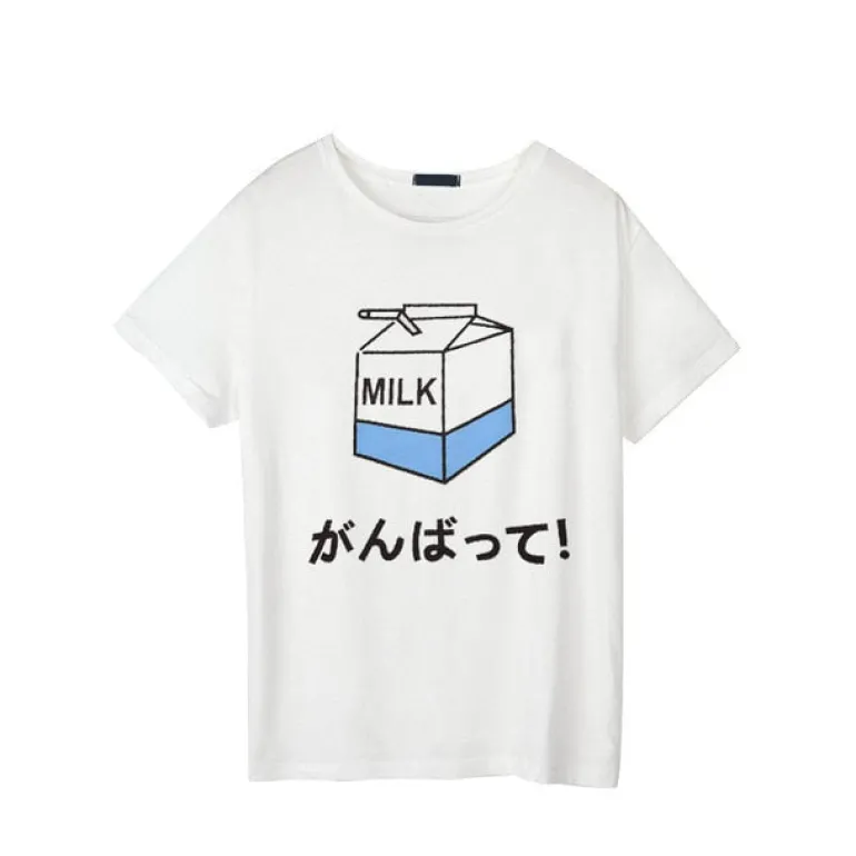 Strawberry Milk Graphic Tee